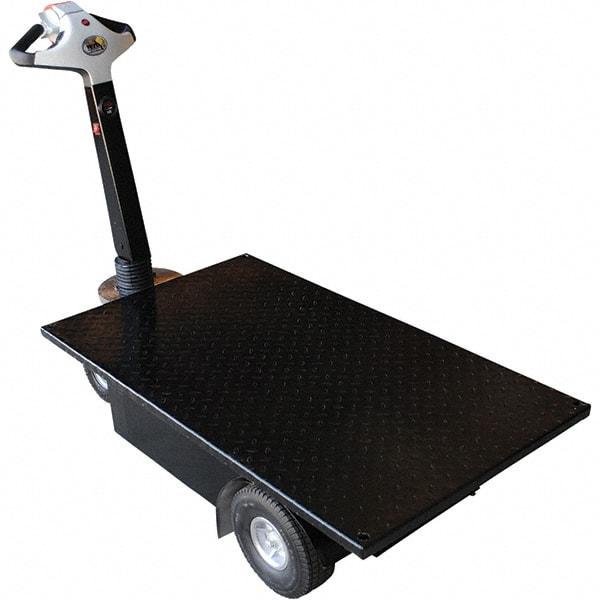 Vestil - 750 Lb Capacity, 28" Wide x 48" Long x 14" High Drive Cart - 28" Wide x 48" Long x 14" High - A1 Tooling