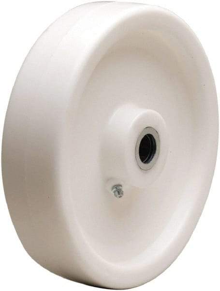 Hamilton - 8 Inch Diameter x 2 Inch Wide, Polyolefin Caster Wheel - 900 Lb. Capacity, 2-3/16 Inch Hub Length, 1/2 Inch Axle Diameter, Straight Roller Bearing - A1 Tooling