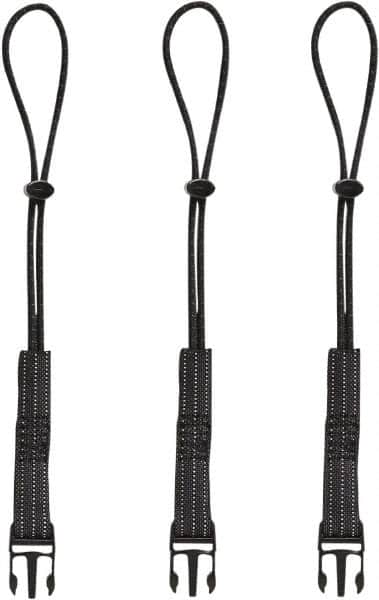 Ergodyne - 12-1/2" Tool Lanyard - Loop Connection, 13" Extended Length, Black - A1 Tooling