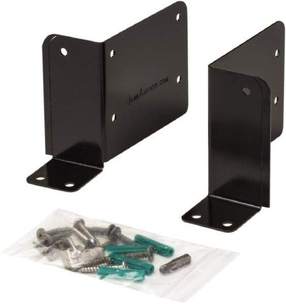 Door Innovation - 4-1/2;-2" Wide x 4" High, Electrostatic Powdered, Door Reinforcer - 1-3/4" Thick Door, Use with Left & Right Side Aluminum Door Jamb - A1 Tooling