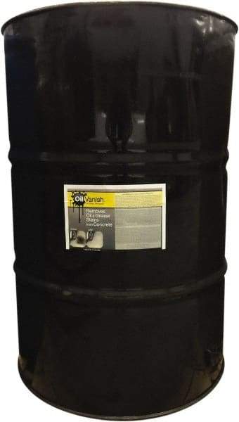 Oil Vanish - 55 Gal Drum Cleaner/Degreaser - Liquid, Odor-Free - A1 Tooling