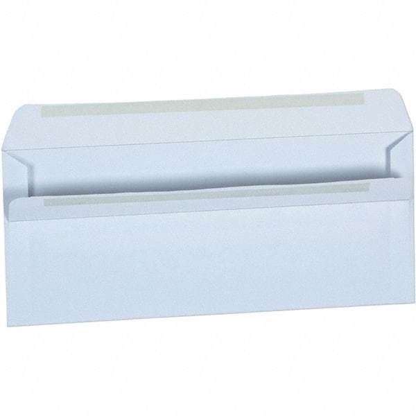 Universal One - 4.13" Long x 9.63" Wide Self Seal Business Envelope - White - A1 Tooling