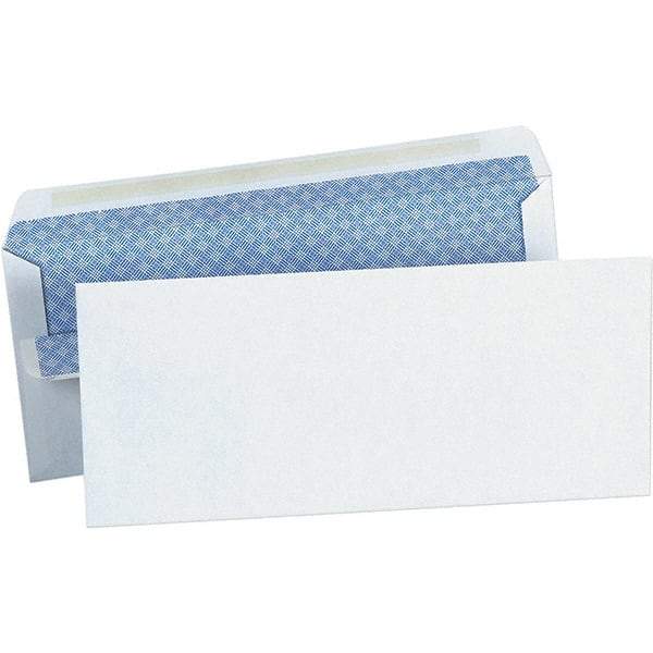 Universal One - 4.13" Long x 9.63" Wide Self Seal Business Envelope - White - A1 Tooling