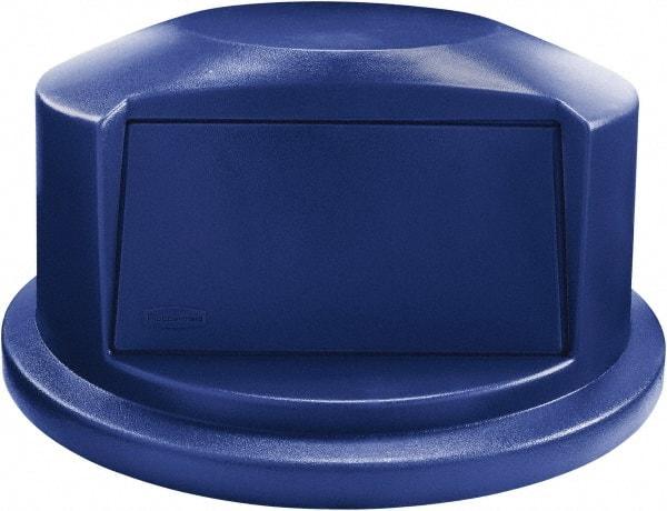 Rubbermaid - Dome Lid for Use with 44 Gal Round Trash Cans - Blue, For Brute Trash Cans - A1 Tooling