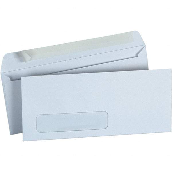 Universal One - 4.13" Long x 9.63" Wide Peel-Off Self-Seal Business Envelope - White - A1 Tooling