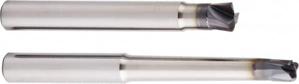 Seco - 8mm, 4 Flute, Single End, Solid Carbide, 2mm Corner Radius End Mill - 70mm OAL, 10° Helix, Right Hand Flute, 2mm LOC, Right Hand Cut, 32mm Extended Reach - A1 Tooling