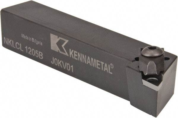 Kennametal - NP.., -5° Lead Angle NKLC External Left Hand Indexable Profiling Toolholder - 3/4" Shank Height x 3/4" Shank Width, 4-1/2" Long, Steel - A1 Tooling