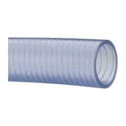 Made in USA - 1-1/2" Inside x 1-13/16" Outside Diam, Food & Beverage Hose - 4" Bend Radius, 100' Long, 28 Vacuum Rating - A1 Tooling