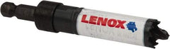 Lenox - 11/16" Diam, 1-1/2" Cutting Depth, Hole Saw - Bi-Metal Saw, Toothed Edge - A1 Tooling