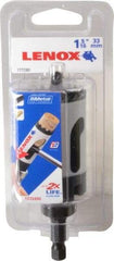 Lenox - 1-5/16" Diam, 1-1/2" Cutting Depth, Hole Saw - Bi-Metal Saw, Toothed Edge - A1 Tooling