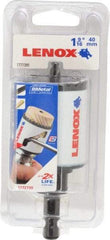 Lenox - 1-9/16" Diam, 1-1/2" Cutting Depth, Hole Saw - Bi-Metal Saw, Toothed Edge - A1 Tooling