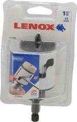 Lenox - 1-11/16" Diam, 1-1/2" Cutting Depth, Hole Saw - Bi-Metal Saw, Toothed Edge - A1 Tooling