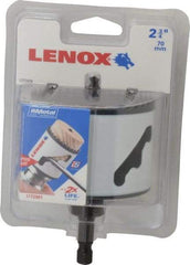 Lenox - 2-3/4" Diam, 1-1/2" Cutting Depth, Hole Saw - Bi-Metal Saw, Toothed Edge - A1 Tooling