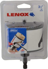 Lenox - 3-1/8" Diam, 1-1/2" Cutting Depth, Hole Saw - Bi-Metal Saw, Toothed Edge - A1 Tooling