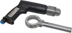 Ingersoll-Rand - 1/2" Keyed Chuck - Pistol Grip Handle, 950 RPM, 19 CFM, 0.5 hp, 90 psi - A1 Tooling