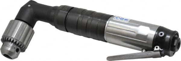 Ingersoll-Rand - 1/2" Keyed Chuck - Right Angle Handle, 600 RPM, 26 CFM, 0.75 hp, 90 psi - A1 Tooling