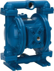 SandPIPER - 1" NPT, Metallic, Air Operated Diaphragm Pump - PTFE Diaphragm, Aluminum Housing - A1 Tooling