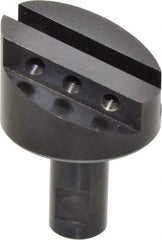 Made in USA - 2" Head, 3/4" Shank Diam, 1 Bit Per Cutter, 3/8" Tool Bit, Fly Cutter - Straight Shank - A1 Tooling