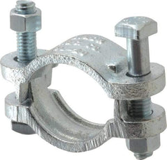 Dixon Valve & Coupling - 1-3/4 to 2-3/64" OD, Double Bolt Iron Clamp - Plated Malleable Iron - A1 Tooling