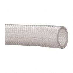 Made in USA - 1" ID x 1-3/8" OD, 3/16" Wall Thickness, Cut to Length (100' Standard Length) PVC Tube - Clear, 110 Max psi, 80 Shore A Hardness - A1 Tooling