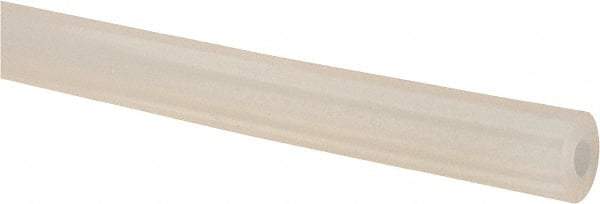 NewAge Industries - 1/8" ID x 5/16" OD, 3/32" Wall Thickness, Cut to Length (100' Standard Length) Silicone Tube - Natural, 25 Max psi, 50 Shore A Hardness - A1 Tooling