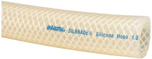 NewAge Industries - 1" ID x 1.36" OD, Cut to Length (50' Standard Length) Silicone Tube - Natural, 75 Max psi, 60 Shore A Hardness - A1 Tooling