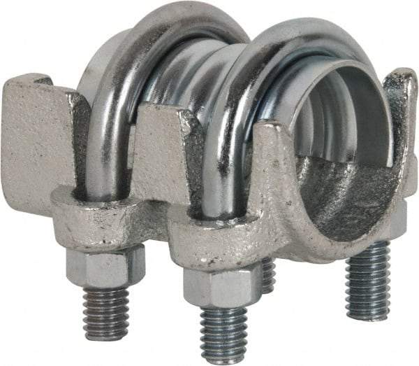 Campbell Fittings - 1" Hose, Interlocking U-Bolt Clamp - Plated Steel - A1 Tooling