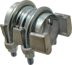 Campbell Fittings - 2" Hose, Interlocking U-Bolt Clamp - Plated Steel - A1 Tooling