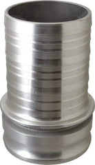 EVER-TITE Coupling Products - 6" Aluminum Cam & Groove Suction & Discharge Hose Male Adapter Hose Shank - Part E, 75 Max psi - A1 Tooling