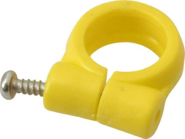 Value Collection - 1/4" Hose Inside Diam, Coolant Hose Element Clamp - For Use with 1/4" Snap Together Hose System, 4 Pieces - A1 Tooling