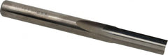 Onsrud - 1/4" Diam, 1/4" Shank Diam, 3/4" Length of Cut, 1 Flute Single Edge Straight Router Bit - 2-1/2" Overall Length, Left Hand Cut, Solid Carbide - A1 Tooling