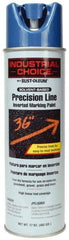 Rust-Oleum - 17 fl oz Blue Marking Paint - 600' to 700' Coverage at 1" Wide, Solvent-Based Formula - A1 Tooling