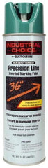 Rust-Oleum - 17 fl oz Green Marking Paint - 600' to 700' Coverage at 1" Wide, Solvent-Based Formula - A1 Tooling