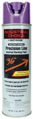 Rust-Oleum - 17 fl oz Purple Marking Paint - 600' to 700' Coverage at 1" Wide, Solvent-Based Formula - A1 Tooling