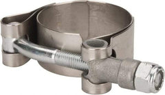 Campbell Fittings - 1-1/2" Hose, 3/4" Wide x 0.025" Thick, T-Bolt Band Clamp - Stainless Steel - A1 Tooling