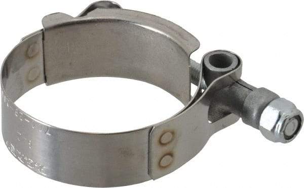 Campbell Fittings - 2" Hose, 3/4" Wide x 0.025" Thick, T-Bolt Band Clamp - Stainless Steel - A1 Tooling