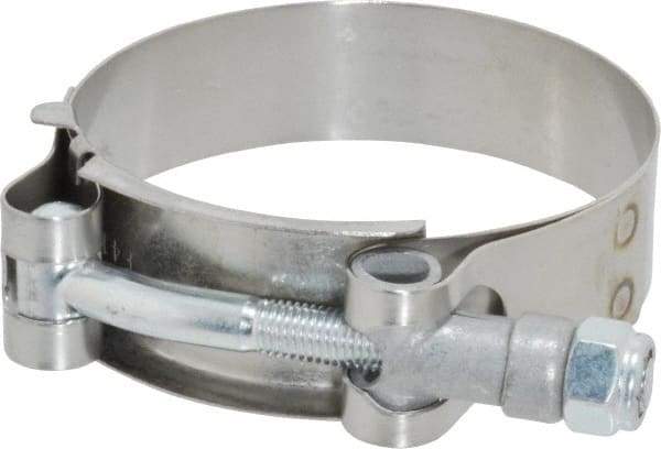 Campbell Fittings - 2-1/2" Hose, 3/4" Wide x 0.025" Thick, T-Bolt Band Clamp - Stainless Steel - A1 Tooling