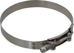 Campbell Fittings - 5-3/4" Hose, 3/4" Wide x 0.025" Thick, T-Bolt Band Clamp - Stainless Steel - A1 Tooling