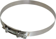 Campbell Fittings - 7-3/4" Hose, 3/4" Wide x 0.025" Thick, T-Bolt Band Clamp - Stainless Steel - A1 Tooling