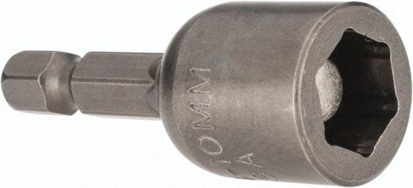 Proto - 10mm Magnetic Nutsetter - 1/4" Hex Drive, 2-9/16" OAL - A1 Tooling