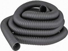 Hi-Tech Duravent - 2" ID, 25' Long, Thermoplastic Rubber Blower & Duct Hose - Black, 3-1/2" Bend Radius, 20 In/Hg, 15 Max psi, -65 to 275°F, Chemical Resistant - A1 Tooling