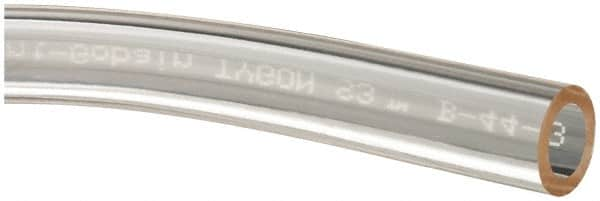 Made in USA - 1/4" ID x 3/8" OD, 1/16" Wall Thickness, Cut to Length (50' Standard Length) Plastic Tube - Clear, 36 Max psi, 63 Hardness - A1 Tooling