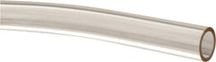 Made in USA - 3/8" ID x 1/2" OD, 1/16" Wall Thickness, Cut to Length (50' Standard Length) Plastic Tube - Clear, 26 Max psi, 63 Hardness - A1 Tooling