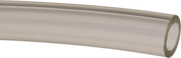 Made in USA - 1/2" ID x 3/4" OD, 1/8" Wall Thickness, Cut to Length (50' Standard Length) Plastic Tube - Clear, 36 Max psi, 63 Hardness - A1 Tooling