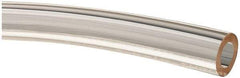 Made in USA - 3/8" ID x 5/8" OD, 1/8" Wall Thickness, Cut to Length (50' Standard Length) Plastic Tube - Clear, 45 Max psi, 65 Hardness - A1 Tooling