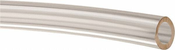 Made in USA - 1/4" ID x 3/8" OD, 1/16" Wall Thickness, Cut to Length (50' Standard Length) Plastic Tube - Clear, 25 Max psi, 40 Hardness - A1 Tooling