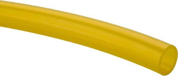 Made in USA - 3/8" ID x 1/2" OD, 1/16" Wall Thickness, Cut to Length (50' Standard Length) Tygon Tube - Yellow, 21 Max psi, 57 Hardness - A1 Tooling