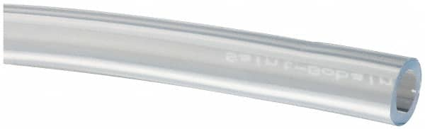 Made in USA - 1/4" ID x 3/8" OD, 1/16" Wall Thickness, Cut to Length (50' Standard Length) Plastic Tube - Clear, 11 Max psi, 63 Hardness - A1 Tooling