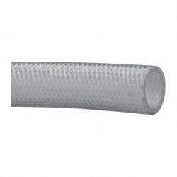 Made in USA - 1" ID x 1-5/16" OD, 5/32" Wall Thickness, Cut to Length (100' Standard Length) PVC Tube - Clear, 96 Max psi, 80 Hardness - A1 Tooling