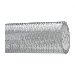 Made in USA - 1-1/2" ID x 1-15/16" OD, 7/32" Wall Thickness, Cut to Length (50' Standard Length) PVC Tube - Clear, 80 Max psi, 80 Hardness - A1 Tooling